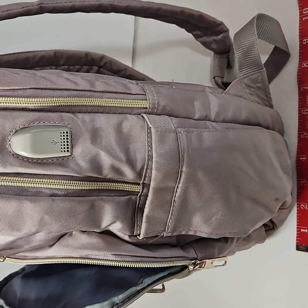 Vankean Computer Chargeable 17" Back Pack Taupe - image 6